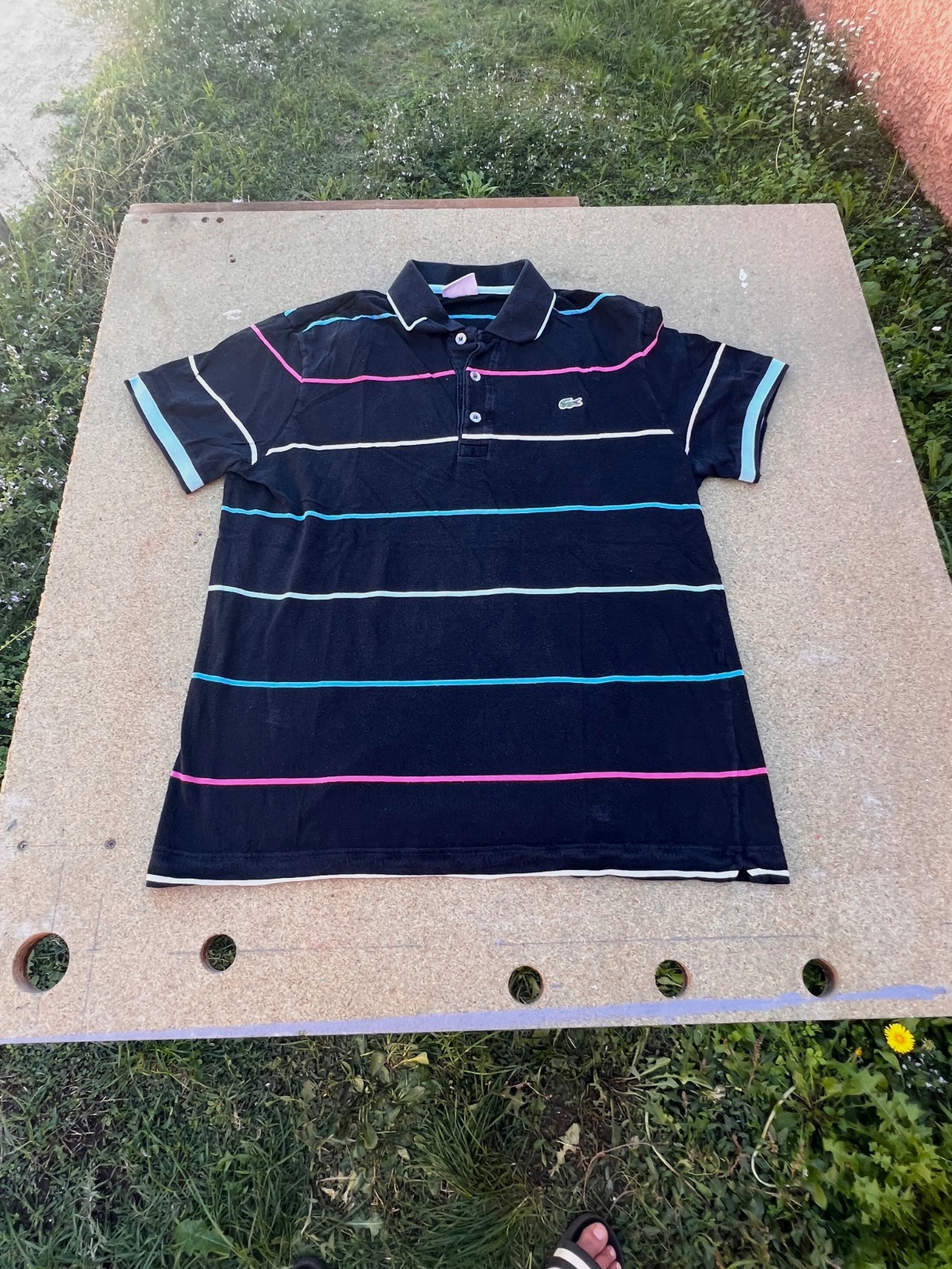Polo Lacoste à rayures taille L – Lacoste – taille L 2