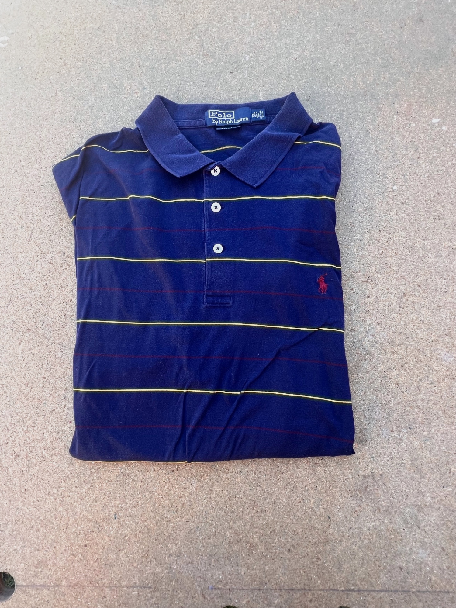 Polo Ralph Lauren Golf Fit rayé taille XL