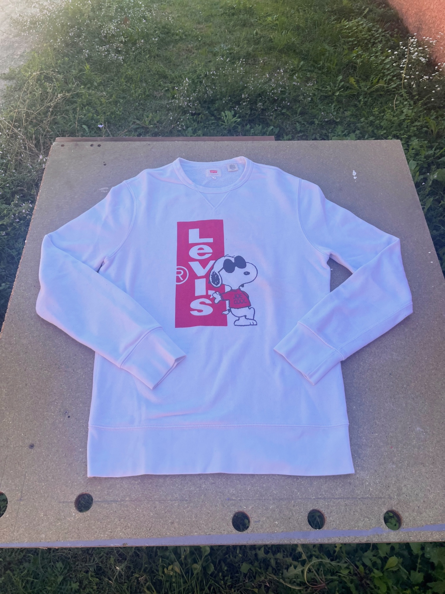 Sweatshirt Levi's x Snoopy blanc taille S