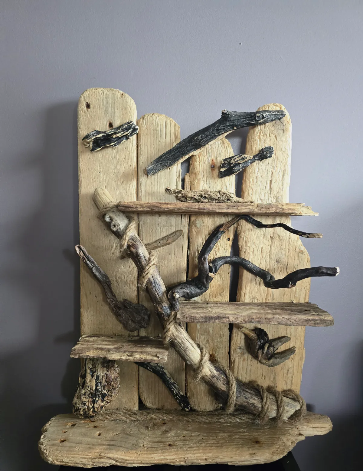 Étagère en bois flotté – Sans marque 2