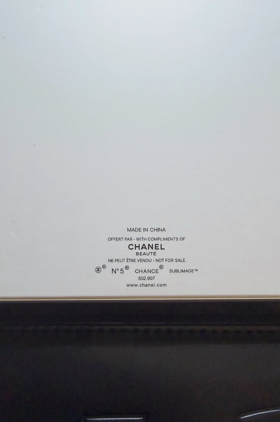 Boite à bijoux Chanel  – Chanel 9
