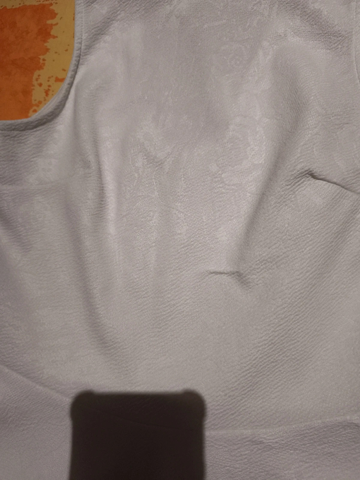 Blusa blanca sin mangas – taille S / 36 / 8 2