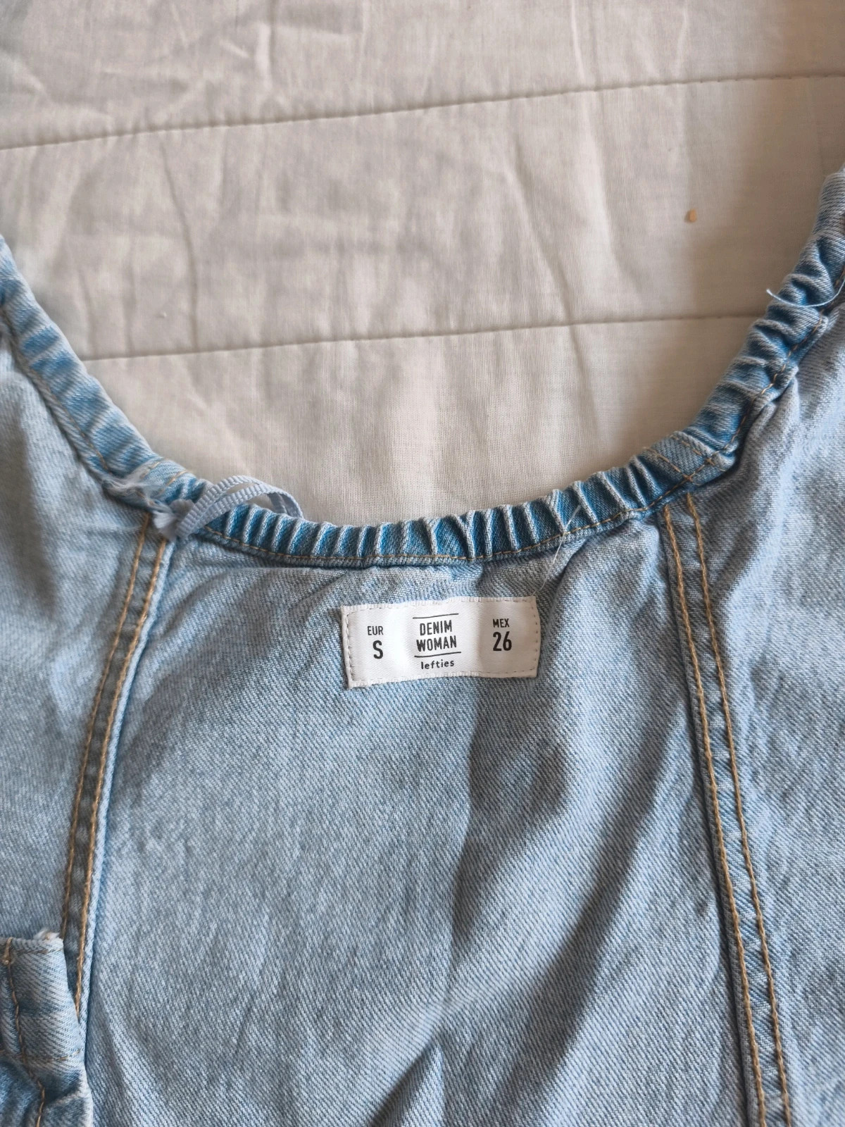 Vestido denim nuevo – Lefties – taille S / 36 / 8 5