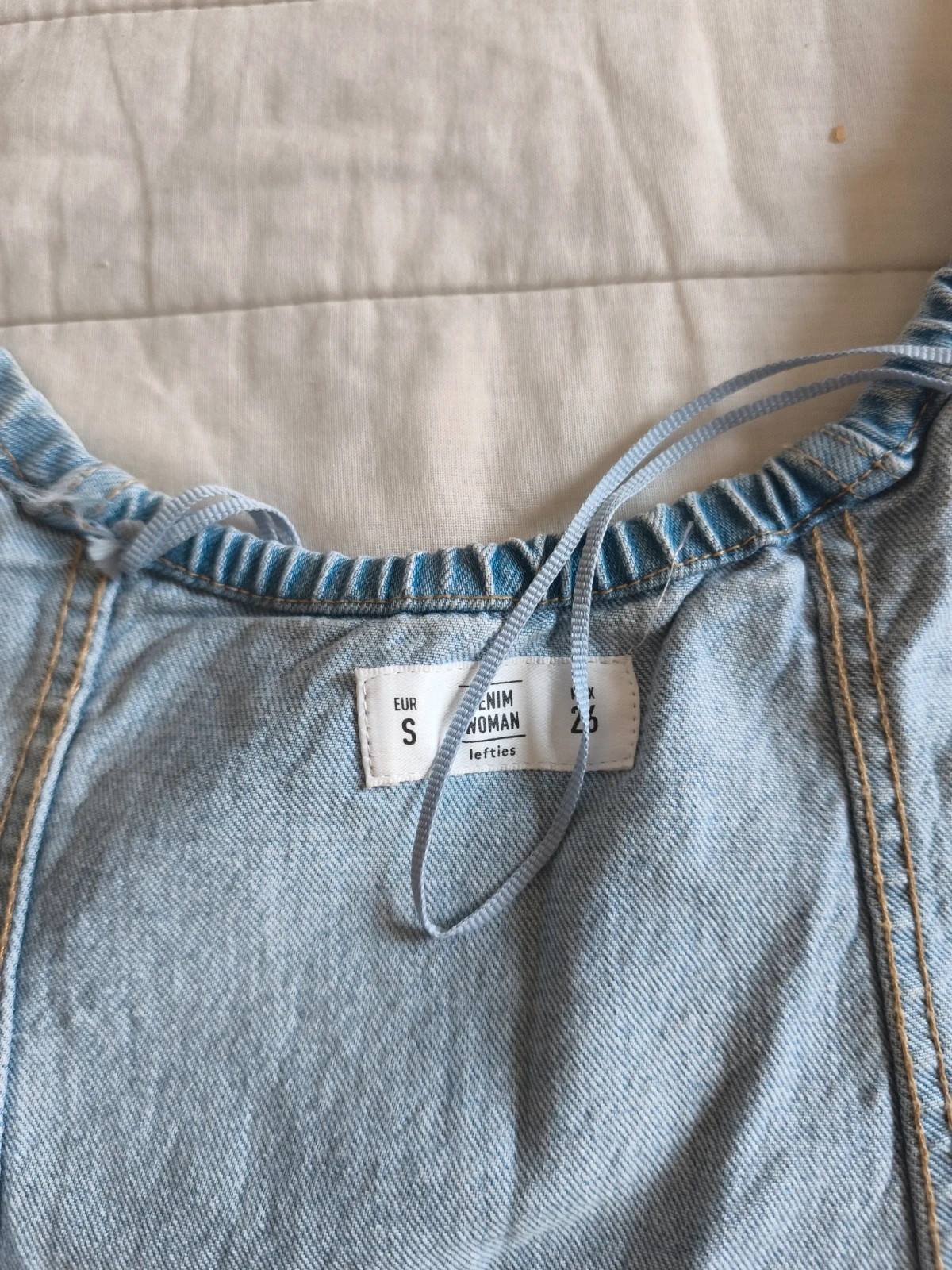Vestido denim nuevo – Lefties – taille S / 36 / 8 4