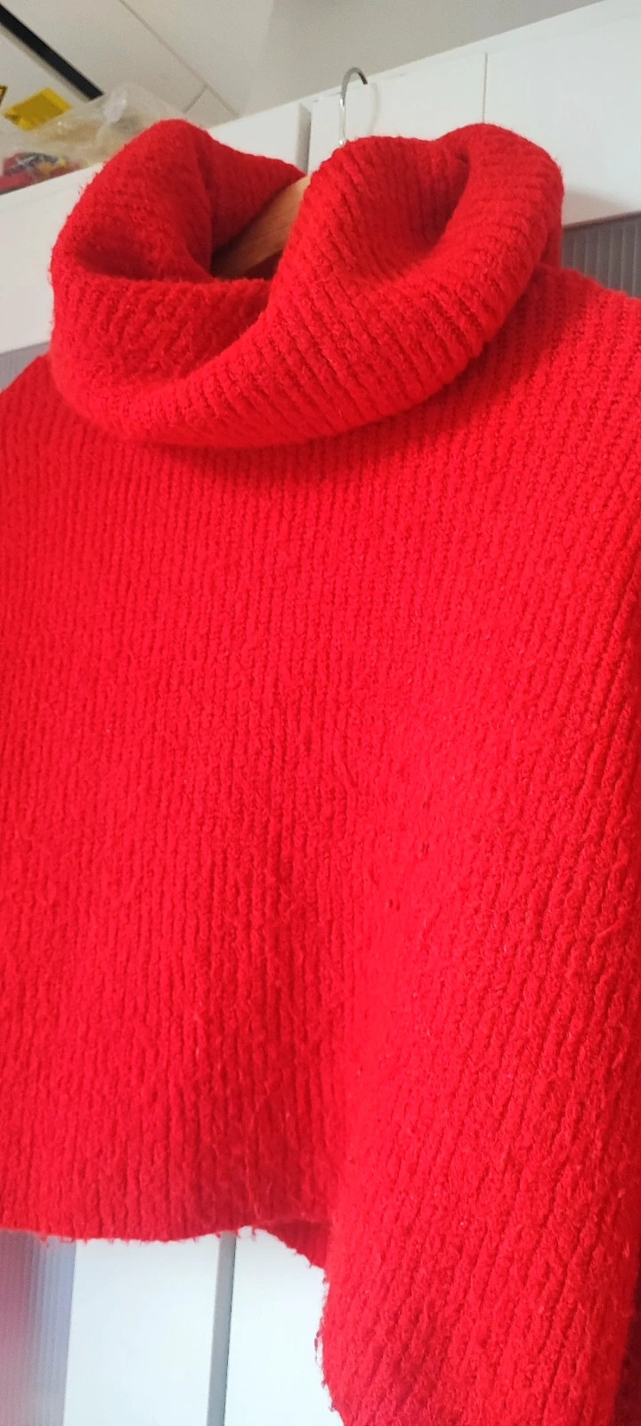 Jersey rojo cuello alto – Primark – taille XS / 34 / 6 2