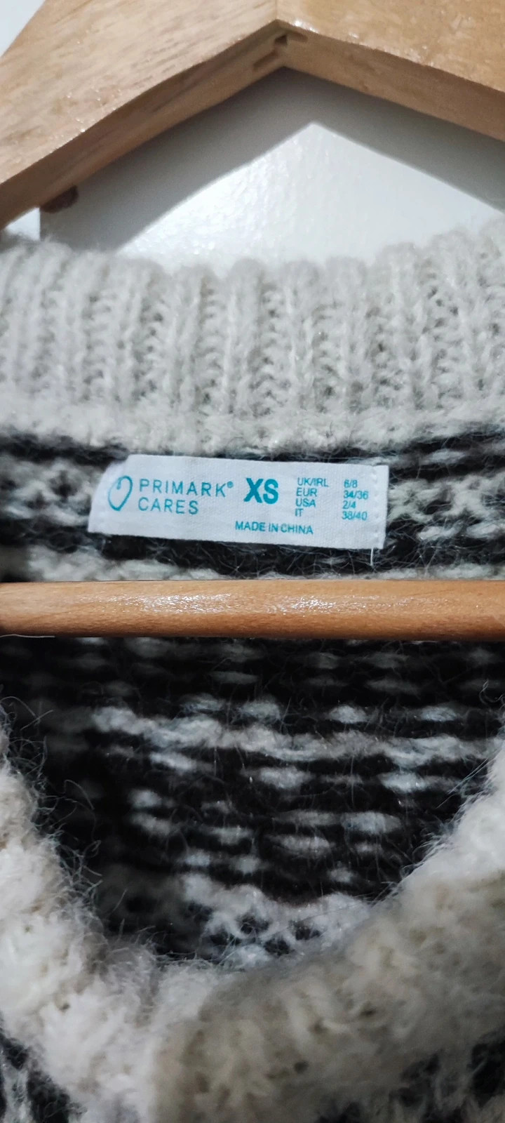 Chaleco abrigador cuello redondo – Primark – taille XS / 34 / 6 3