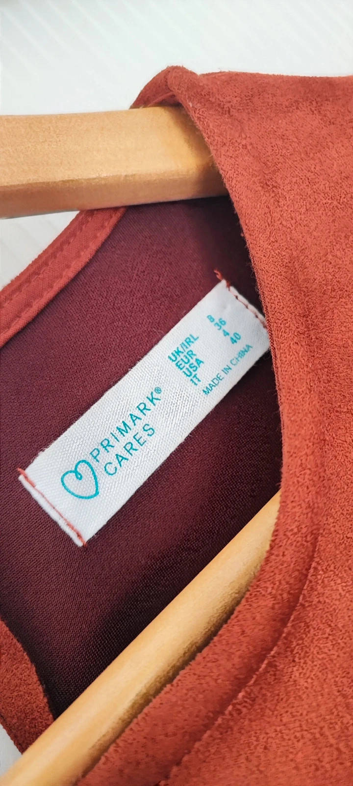Vestido ante marrón – Primark – taille S / 36 / 8 5