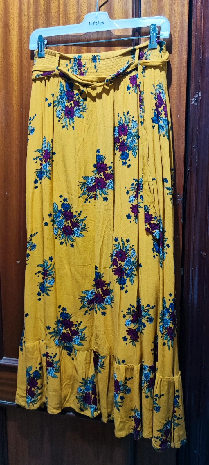 Falda larga floreada – taille S / 36 / 8 3
