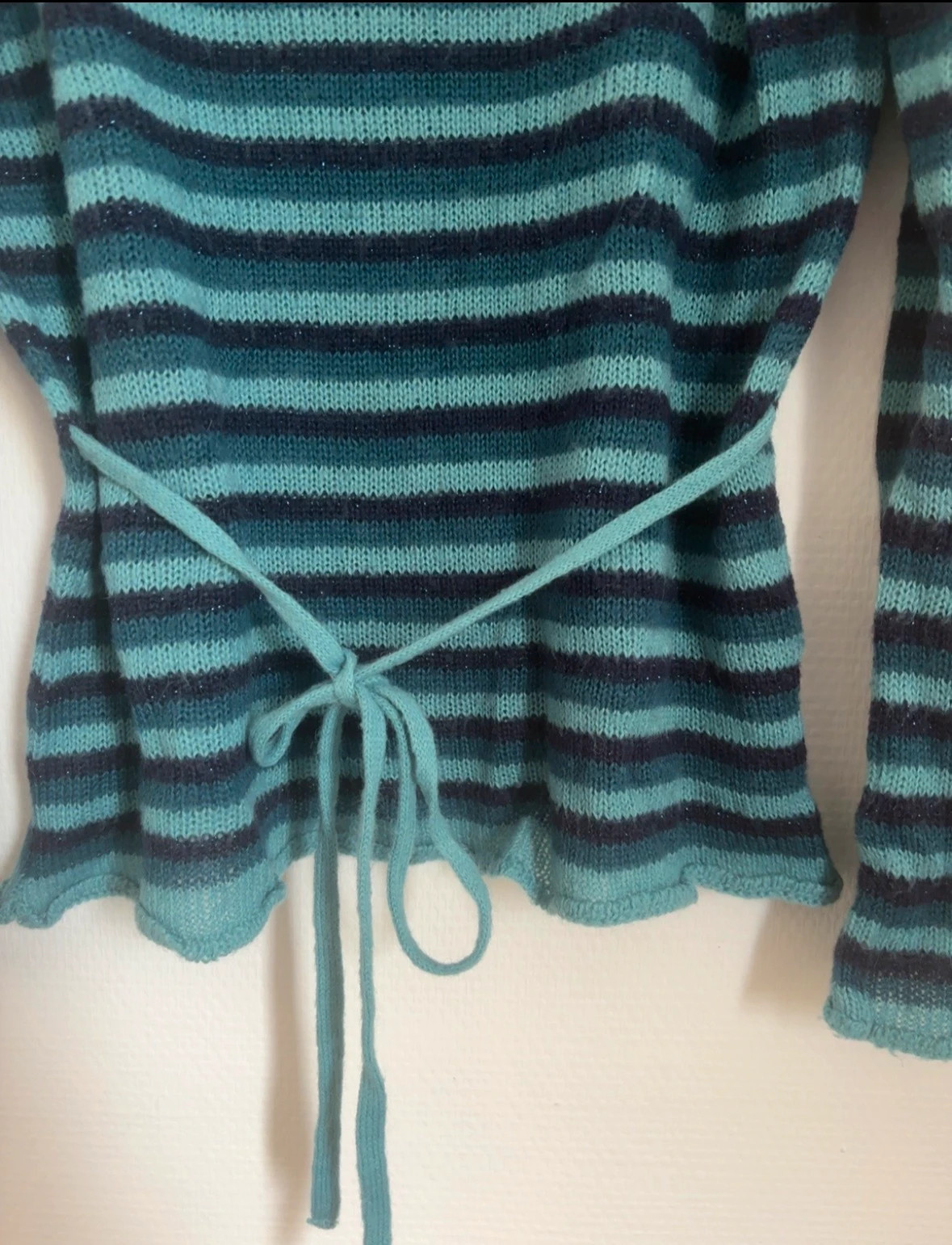 Pull Phildar rayé en mohair – Phildar – taille L / 40 / 12 3