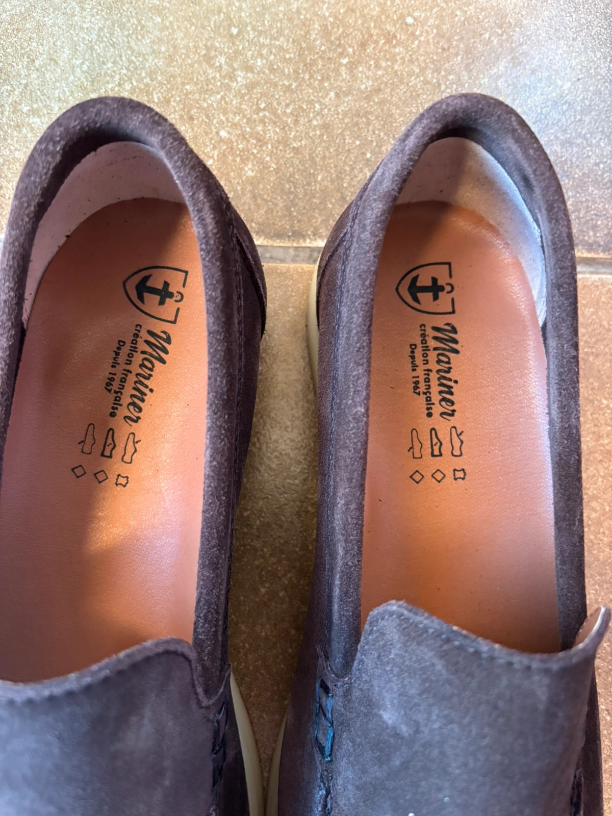 Mocassins Mariner en daim – Mariner – taille 46 2
