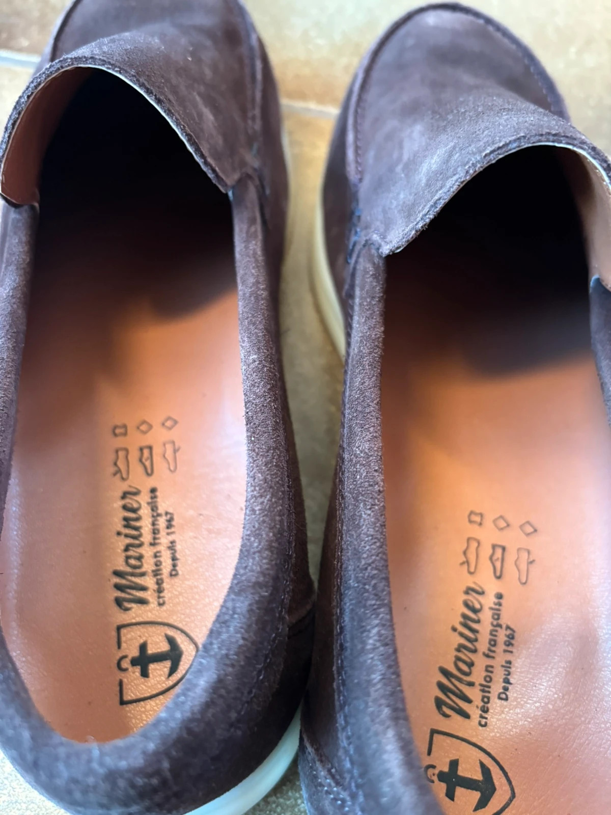 Mocassins Mariner en daim – Mariner – taille 46 5