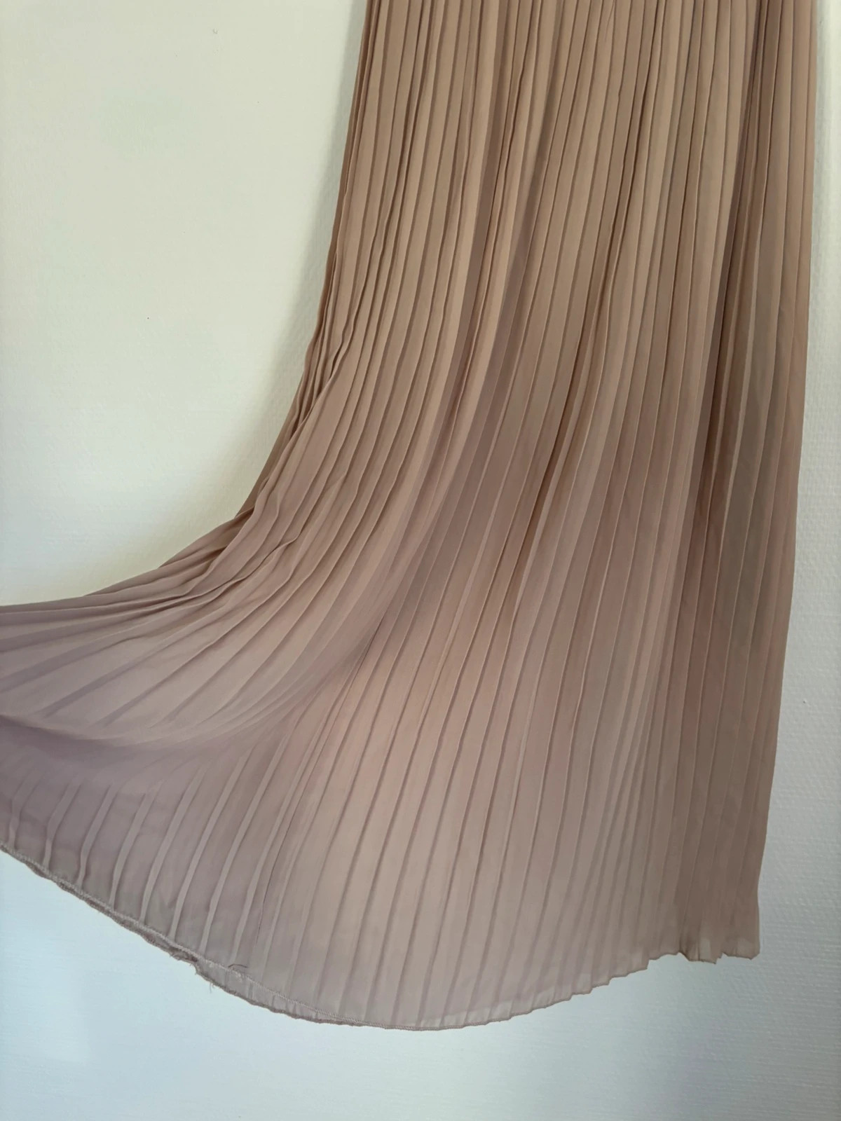 Jupe longue plissée vieux rose – Zara – taille S / 36 / 8 3