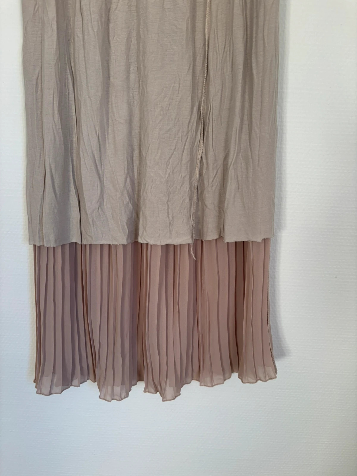 Jupe longue plissée vieux rose – Zara – taille S / 36 / 8 5