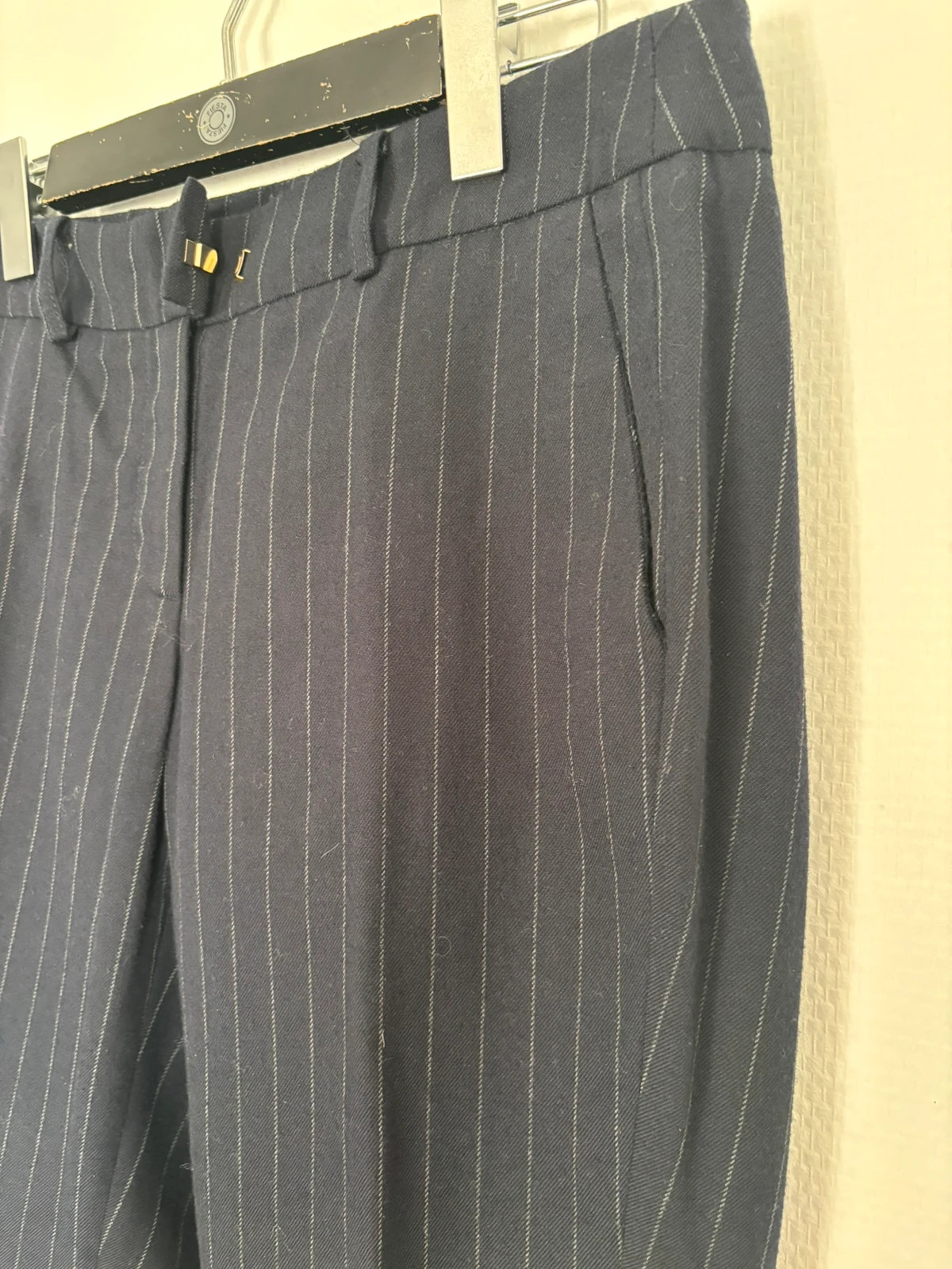 Pantalon tailleur à fines rayures – Valentine Gauthier – taille M / 38 / 10 3