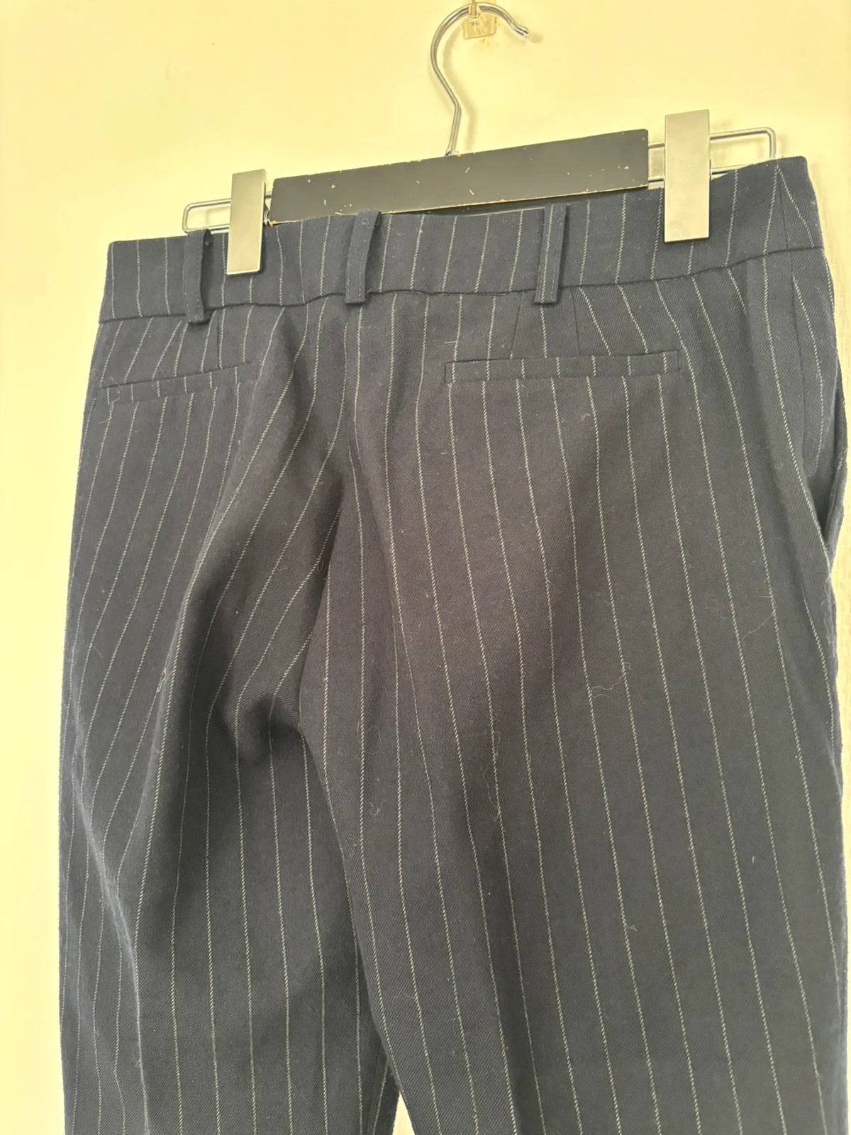Pantalon tailleur à fines rayures – Valentine Gauthier – taille M / 38 / 10 4