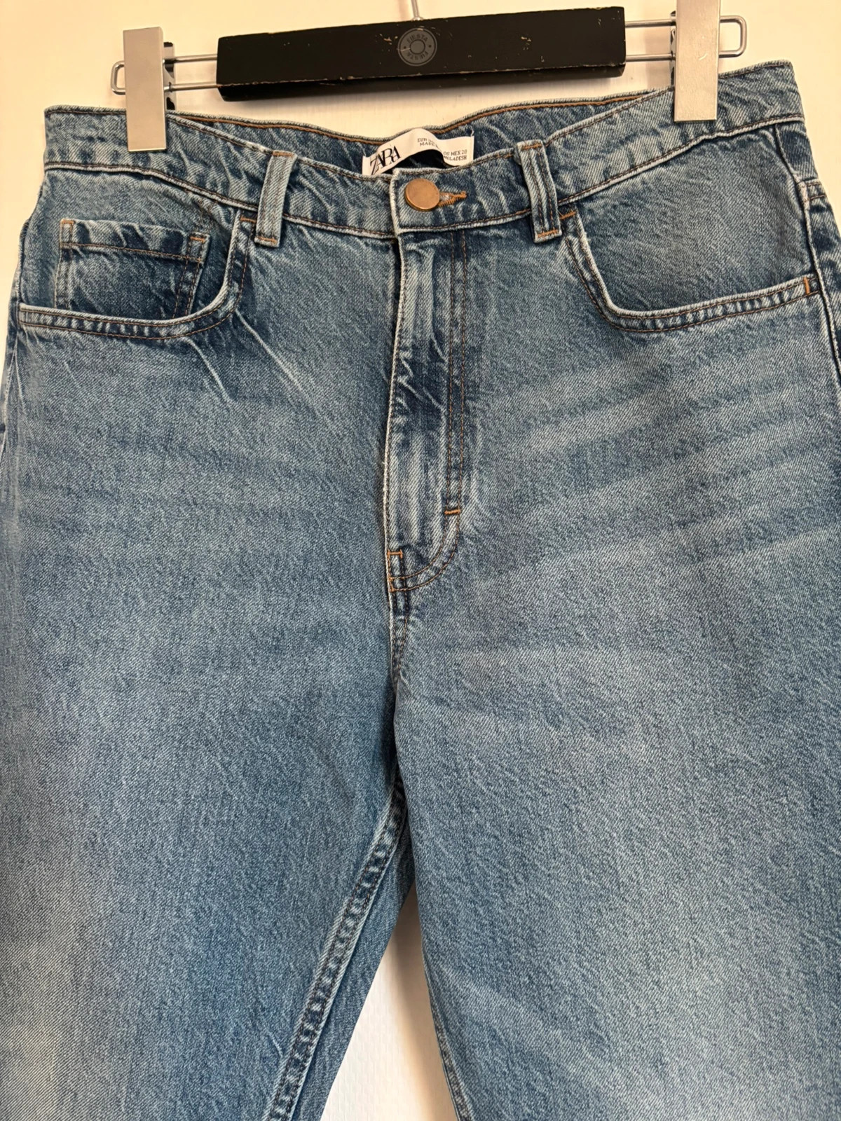Jean droit taille haute – Zara – taille M / 38 / 10 3