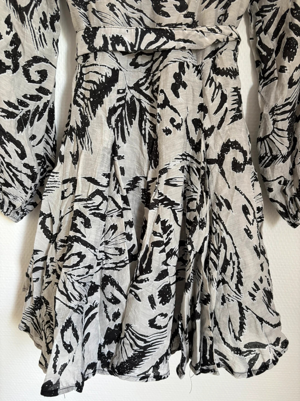 Robe imprimée ceinturée – Choklate – taille S / 36 / 8 5