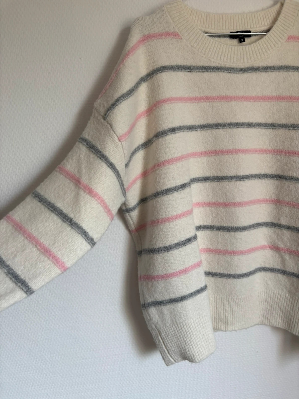 Pull rayé doux et lumineux – RIU – taille XXL / 44 / 16 3