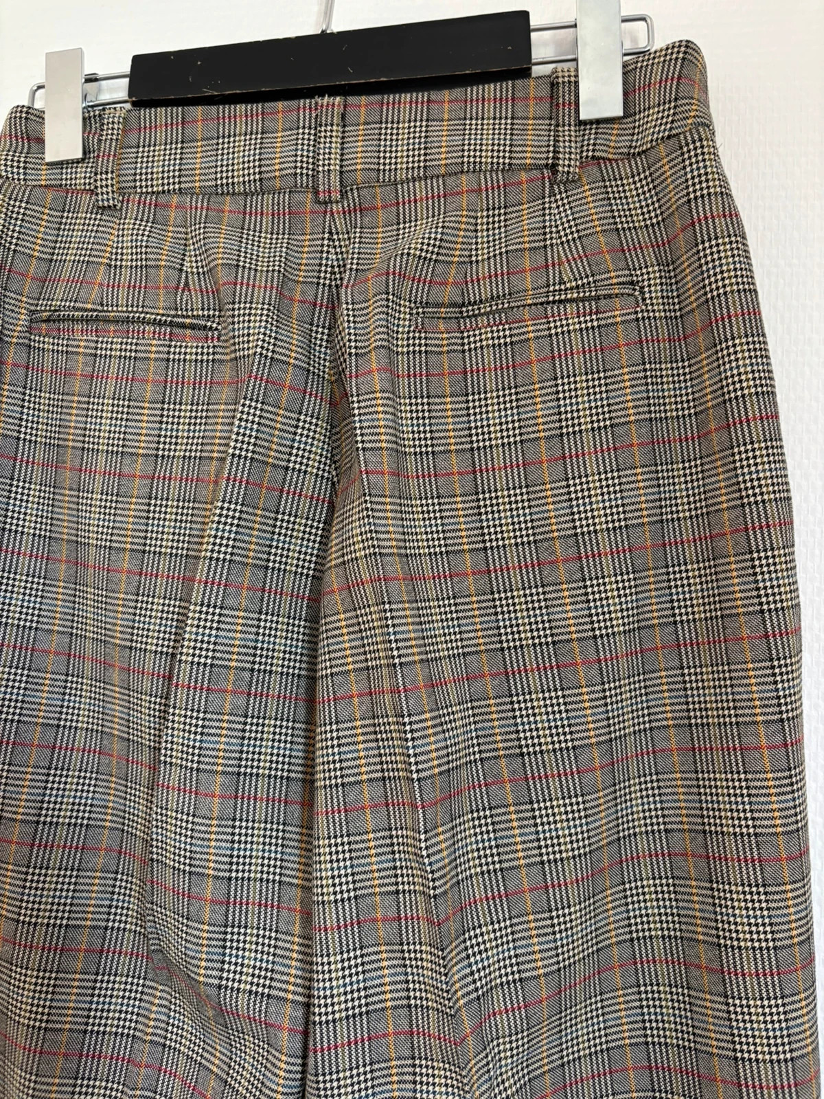 Pantalon à carreaux esprit vintage – Monoprix – taille M / 38 / 10 3