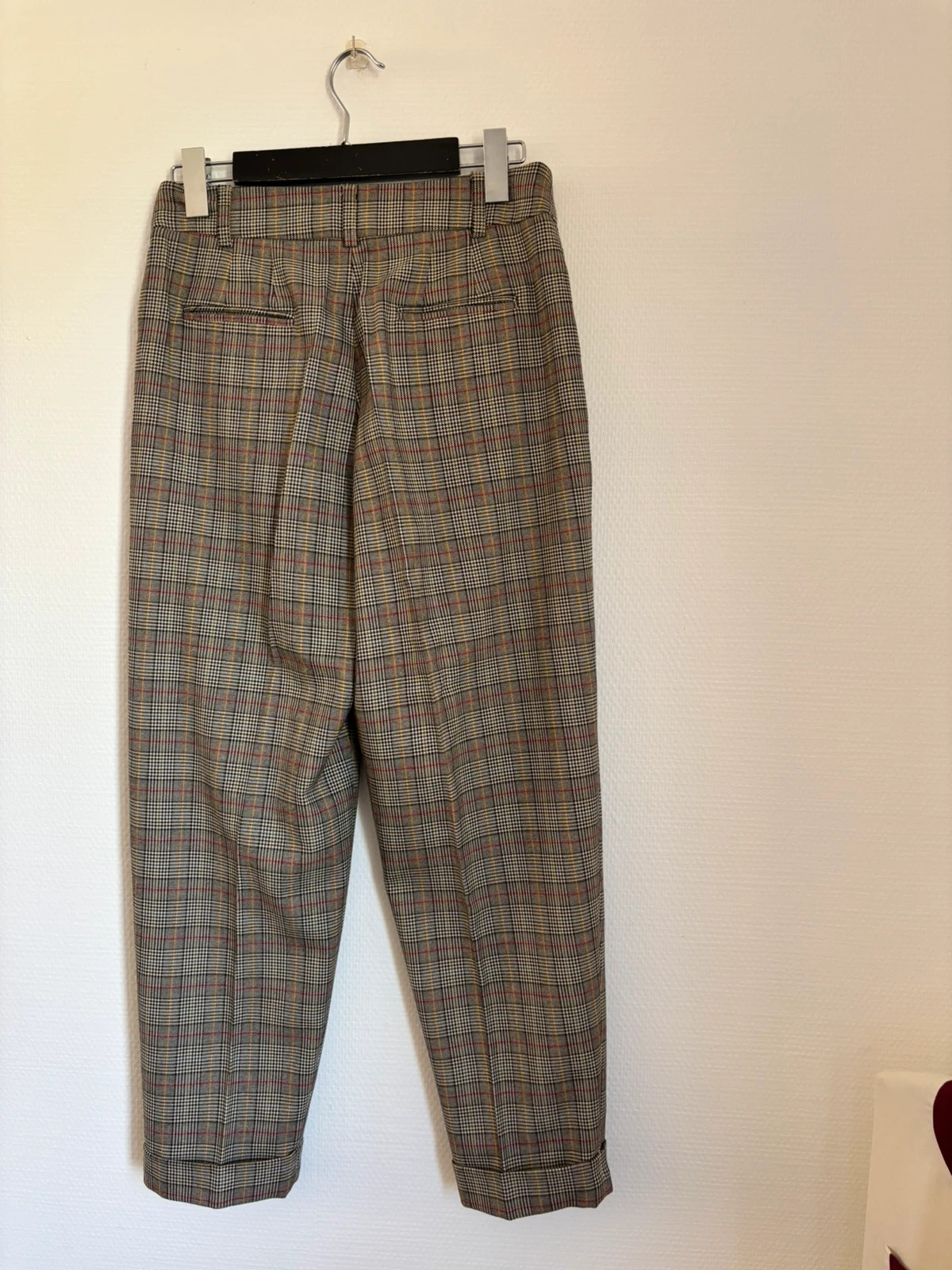 Pantalon à carreaux esprit vintage – Monoprix – taille M / 38 / 10 2