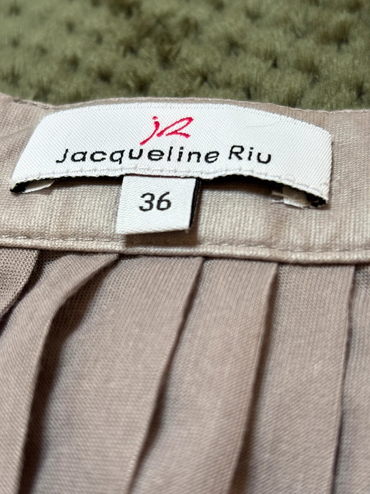 Jupe longue plissée élégante – Jacqueline Riu – taille S / 36 / 8 4