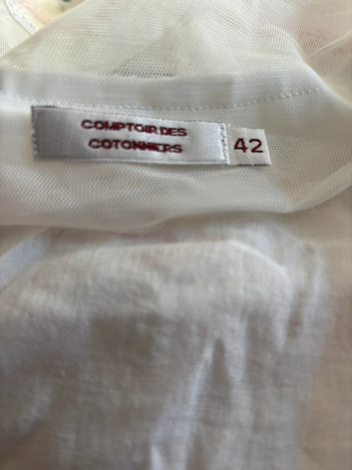 Robe bohème longue en dentelle – Comptoir des Cotonniers – taille XL / 42 / 14 5