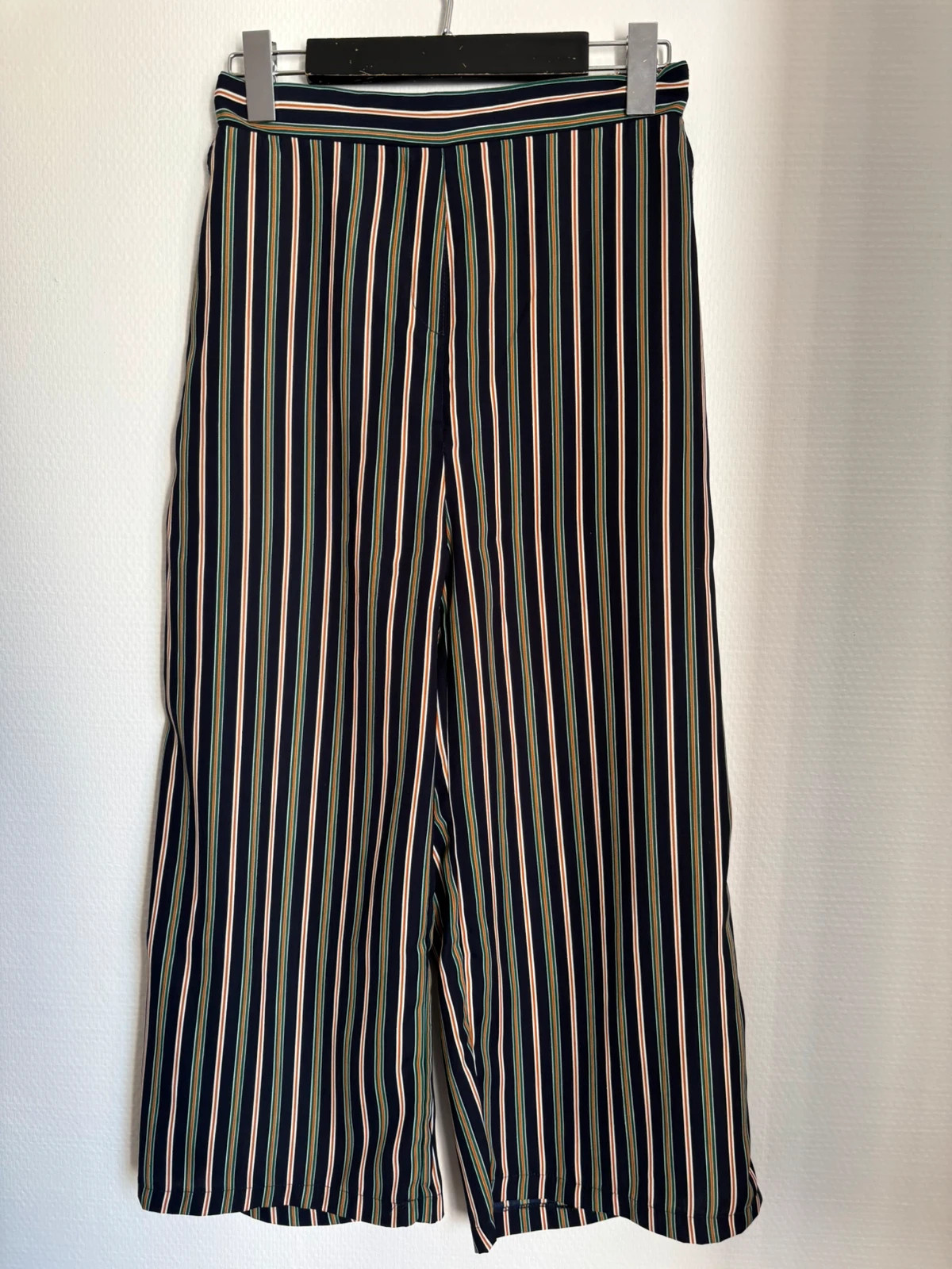 Pantalon large rayé fluide – Christine Laure – taille XL / 42 / 14 3