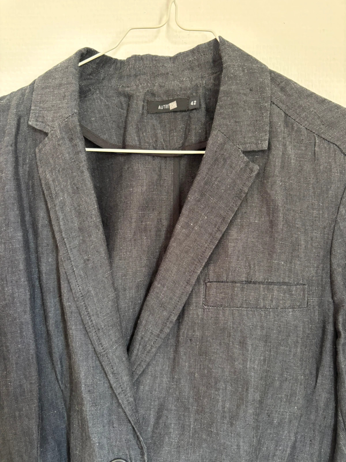 Veste blazer chic en lin – H&M – taille XL / 42 / 14 3