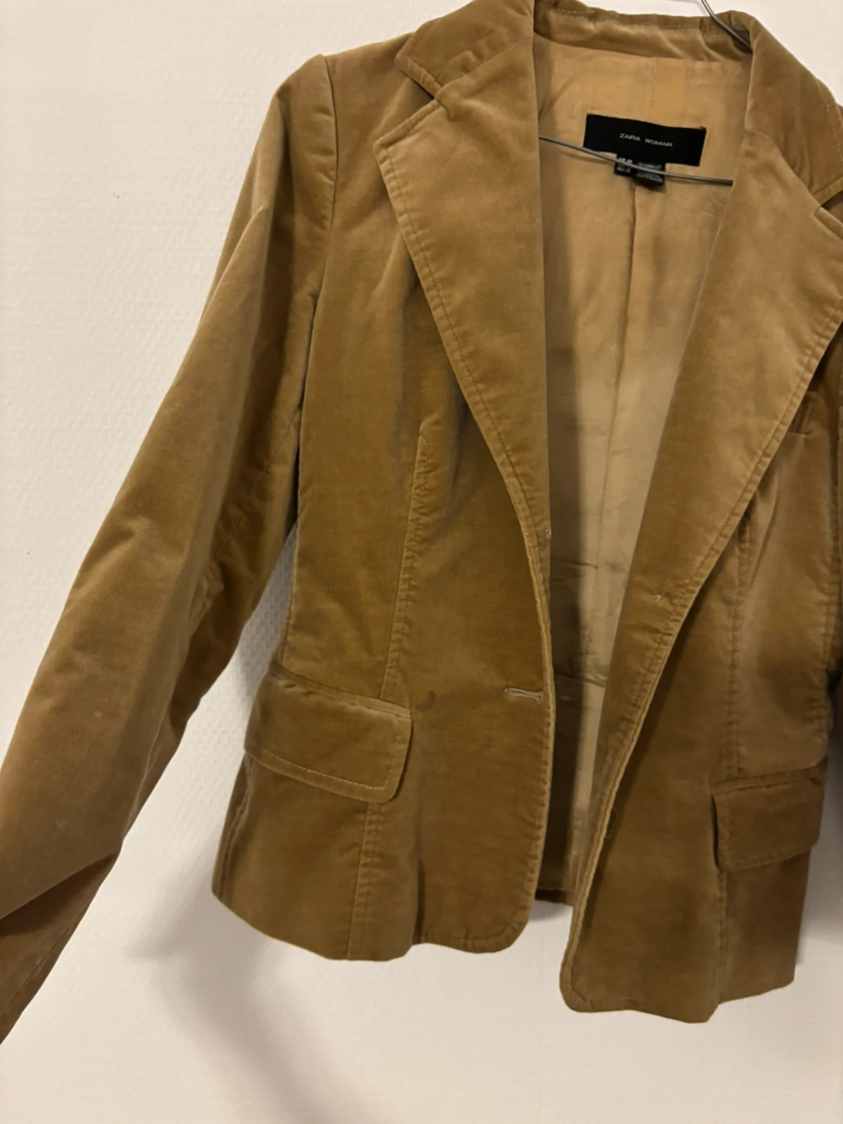 Veste blazer en velours – Zara Woman – taille M / 38 / 10 2