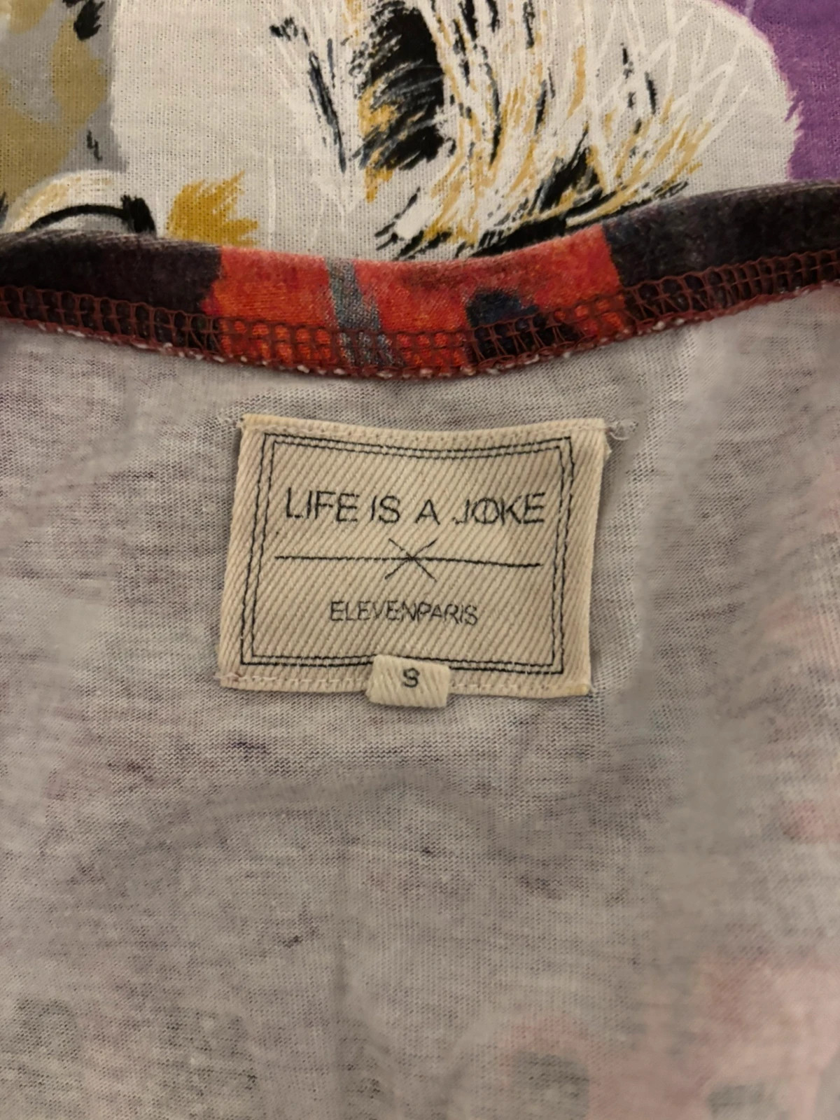 Débardeur imprimé oversize – ELEVENPARIS – taille S / 36 / 8 3
