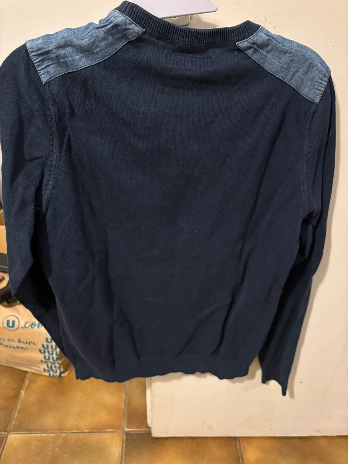 Pull bimatière esprit casual – Jules – taille S 2
