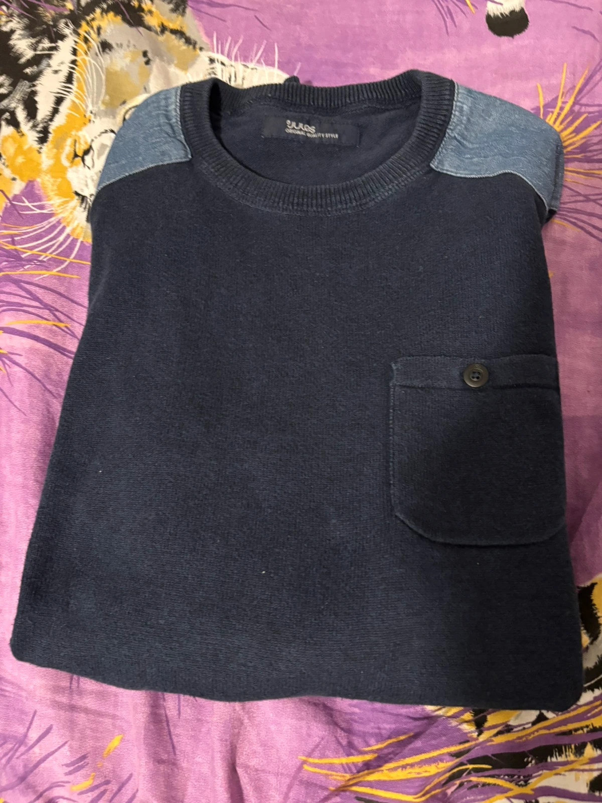 Pull bimatière esprit casual – Jules – taille S 3