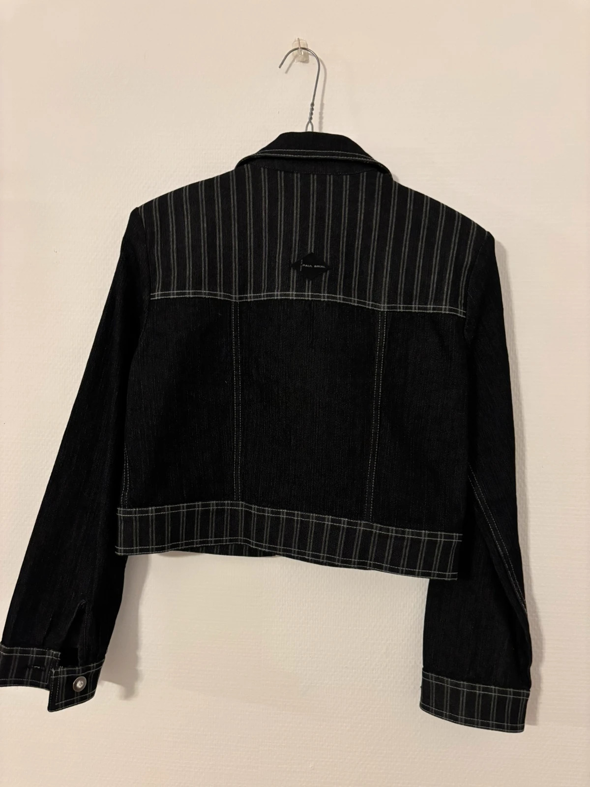 Veste courte graphique – PAUL BRIAL pour ELLE – taille S / 36 / 8 2