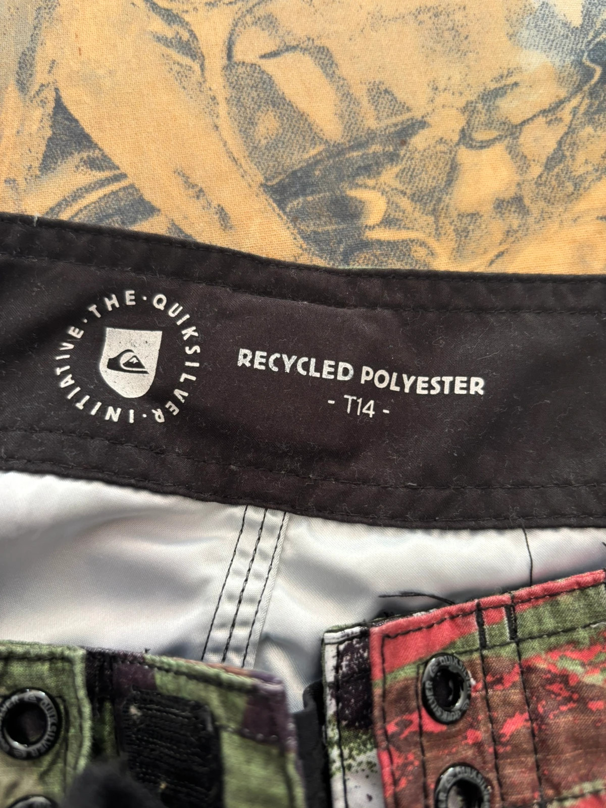 Boardshort camouflage graphique – Quiksilver – taille XS 5