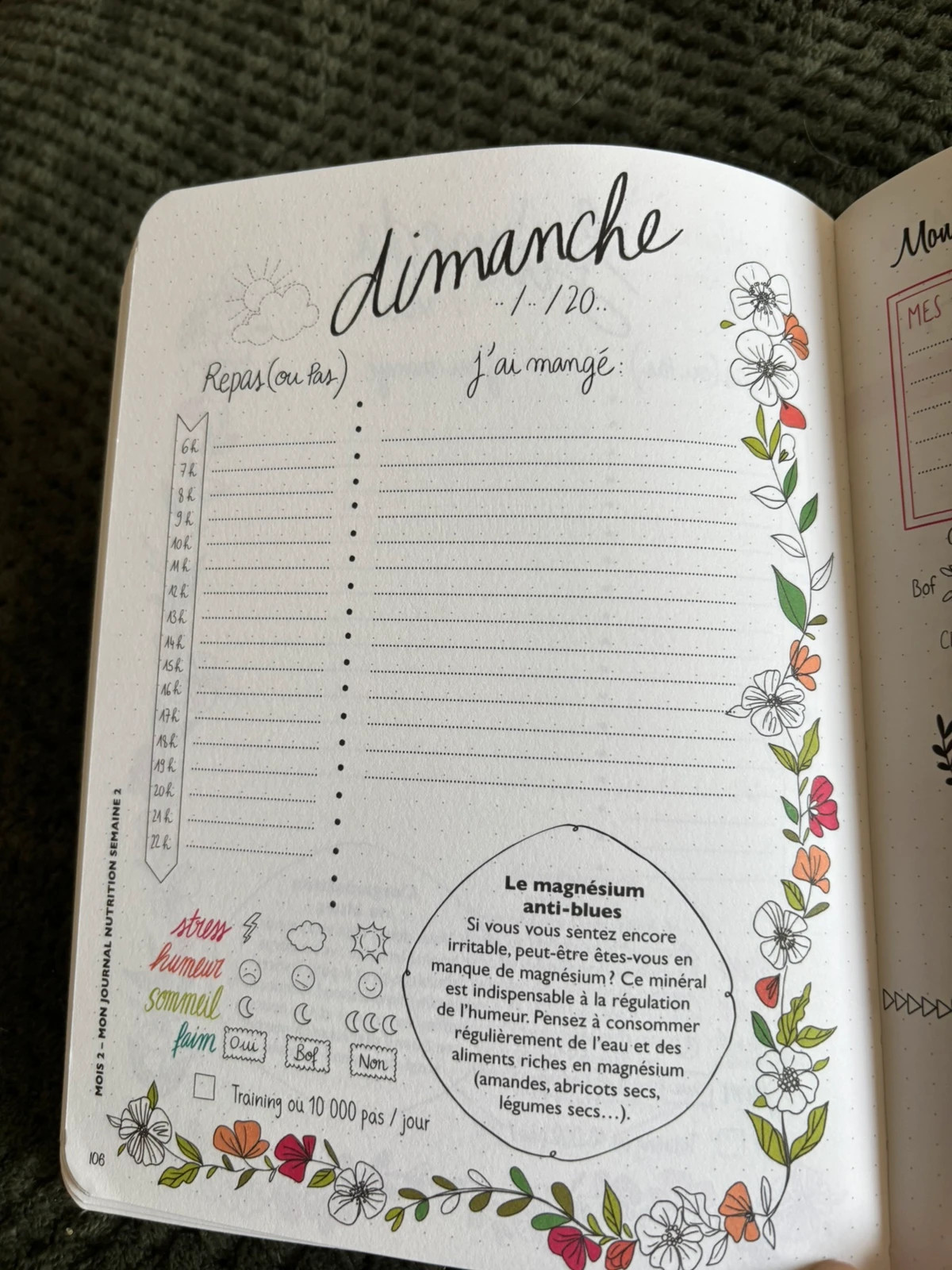 Cahier Objectif minceur 12 semaines 3