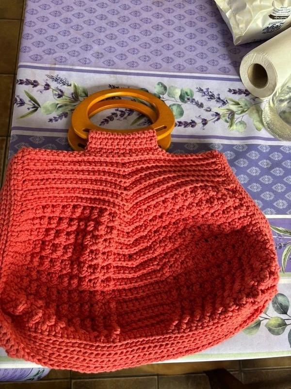 Sac au crochet fait main 5