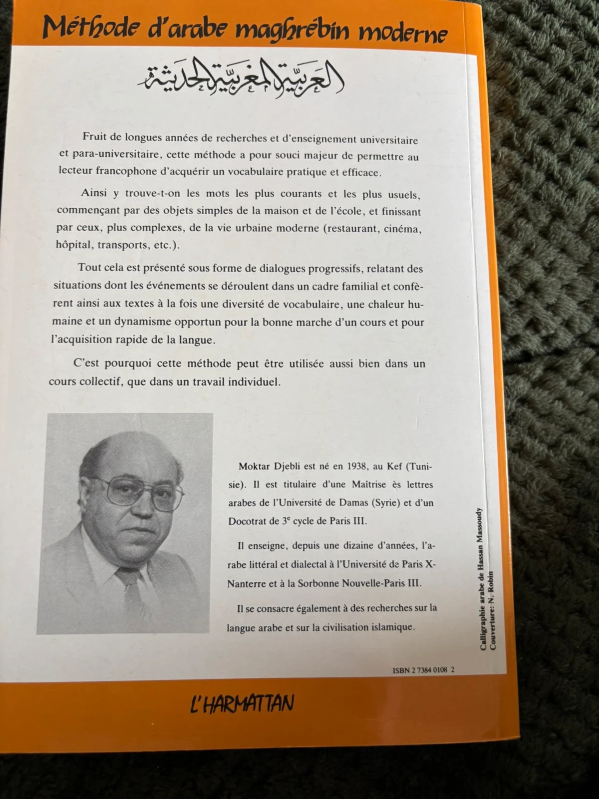 Méthode d’arabe maghrébin moderne 4