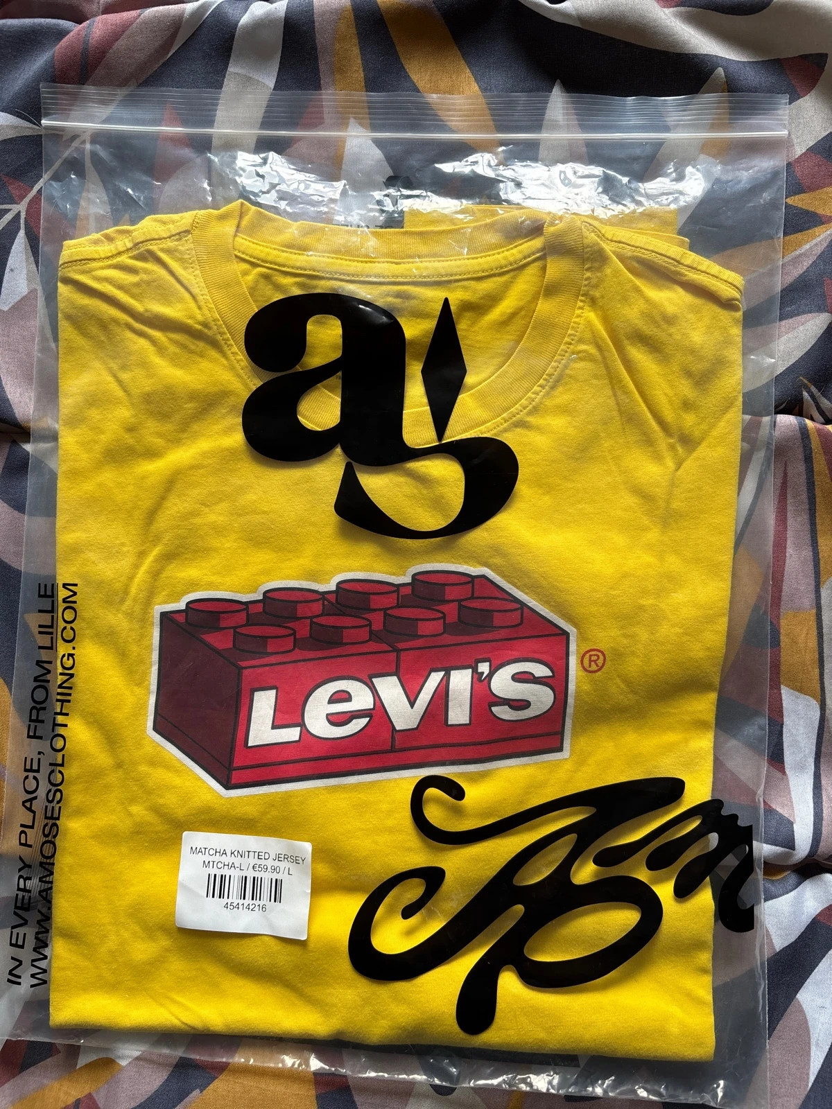 T-shirt jaune édition limitée LEGO – Levi's – taille M 4