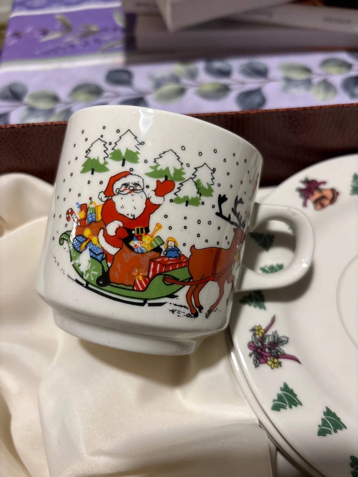 Service à café de Noël vintage WELCO – WELCO – Feinsteinzeug – Krefeld 2