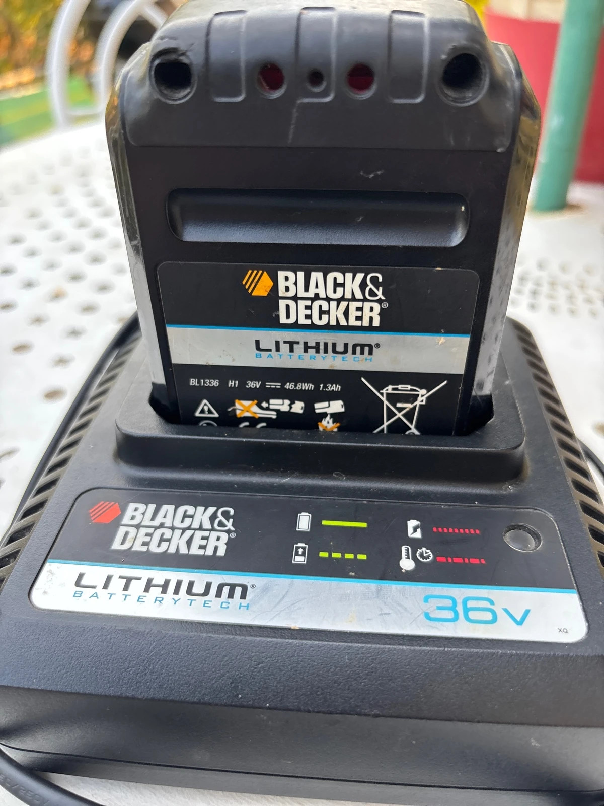 Batterie + chargeur Black & Decker 36V – Black & Decker 2
