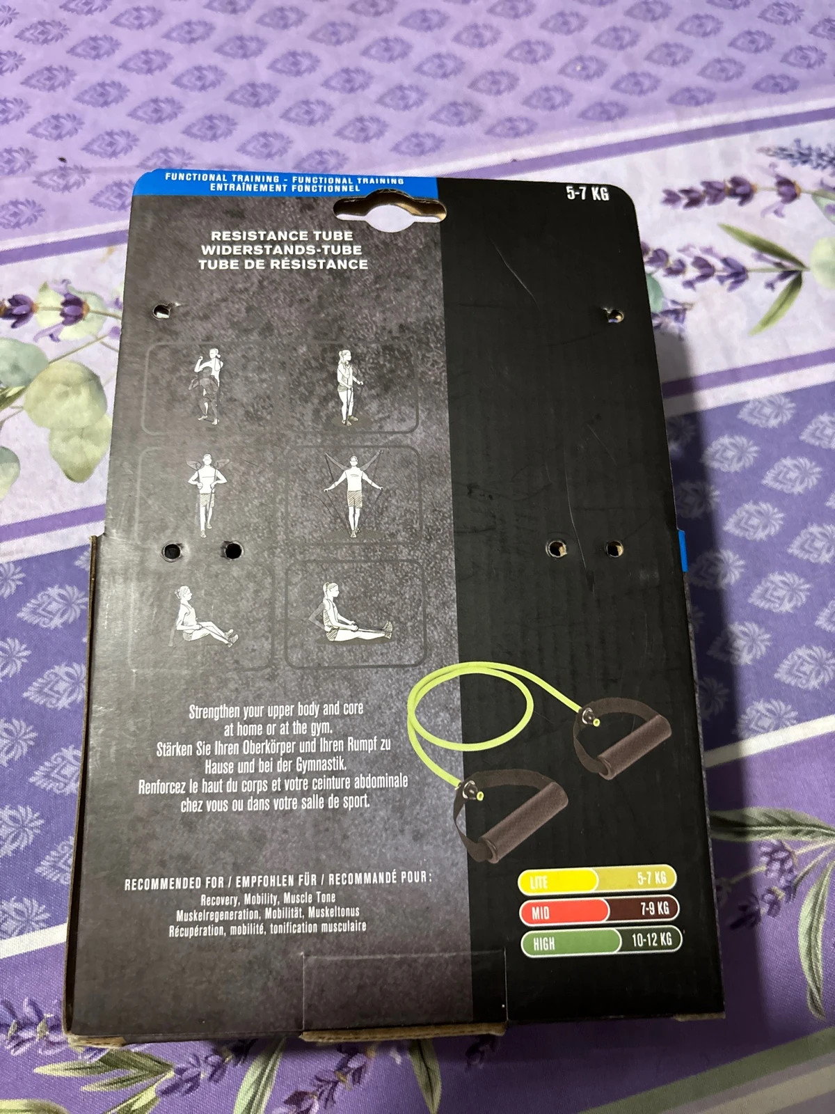 Tube de résistance Energetics 5–7 kg – Energetics 2