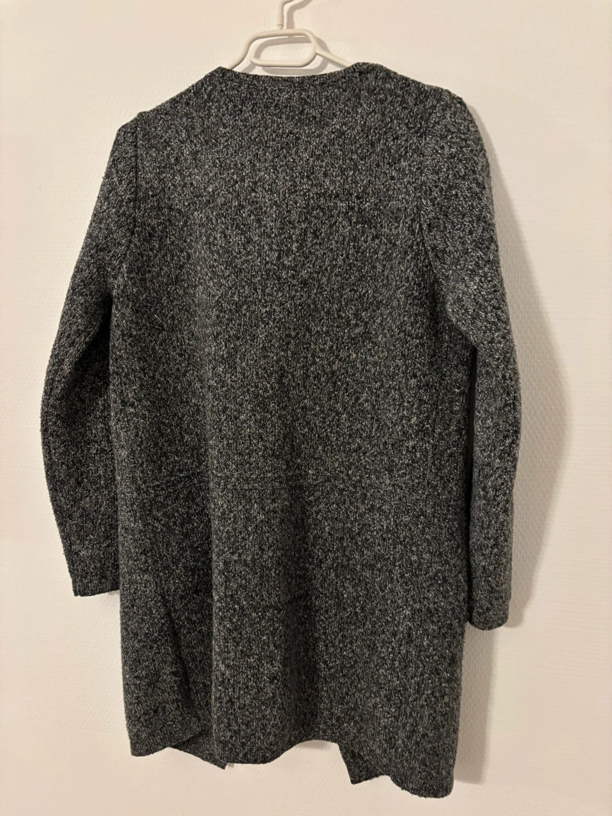 Gilet long gris à écussons – Jennyfer – taille S / 36 / 8 2