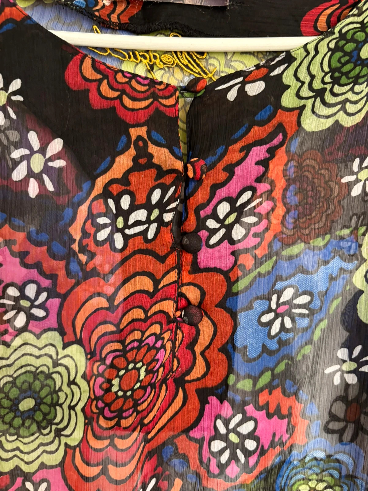 Haut imprimé floral – Desigual – taille M / 38 / 10 4