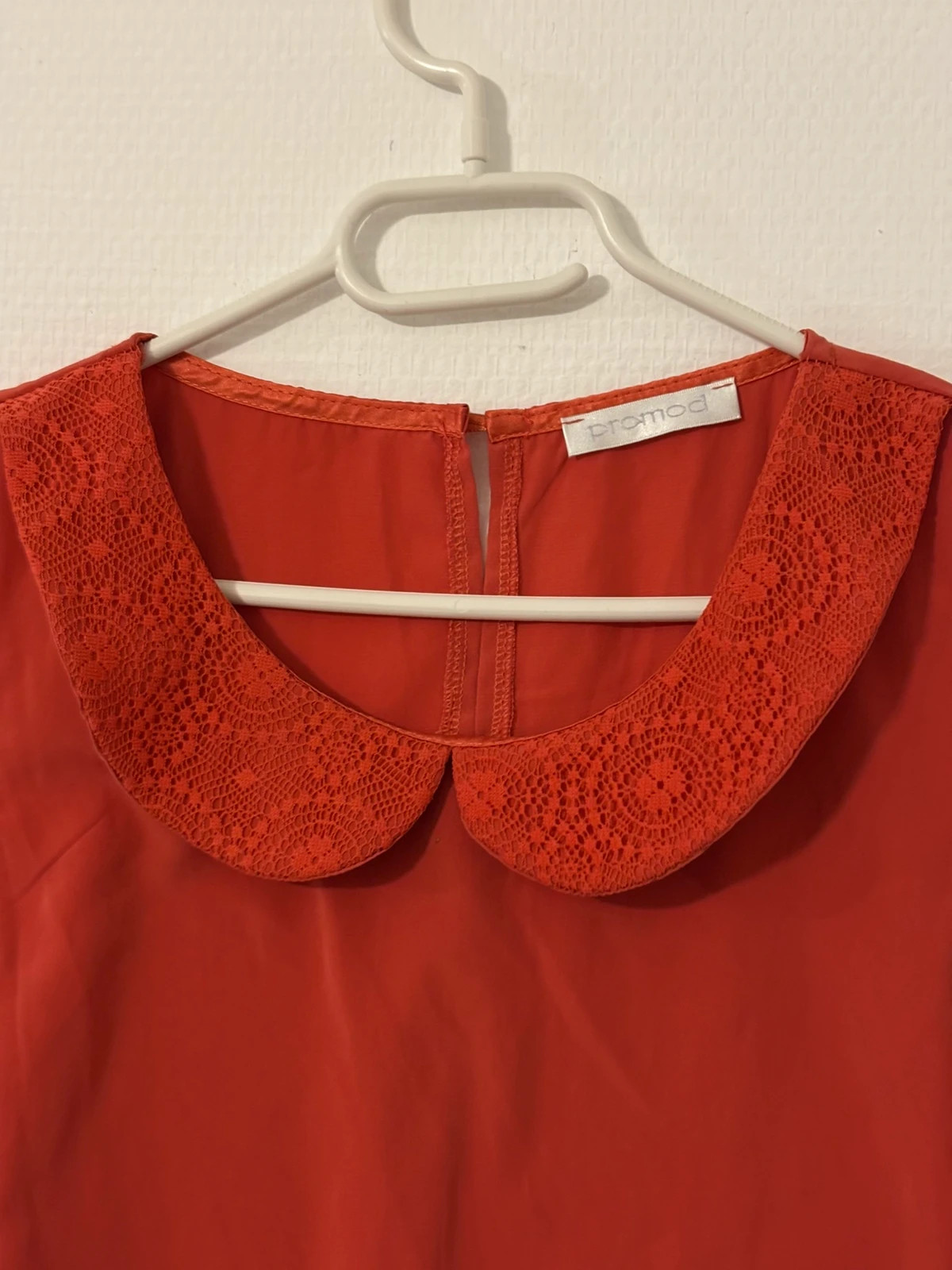Top élégant col Claudine en dentelle – Promod – taille M / 38 / 10 3