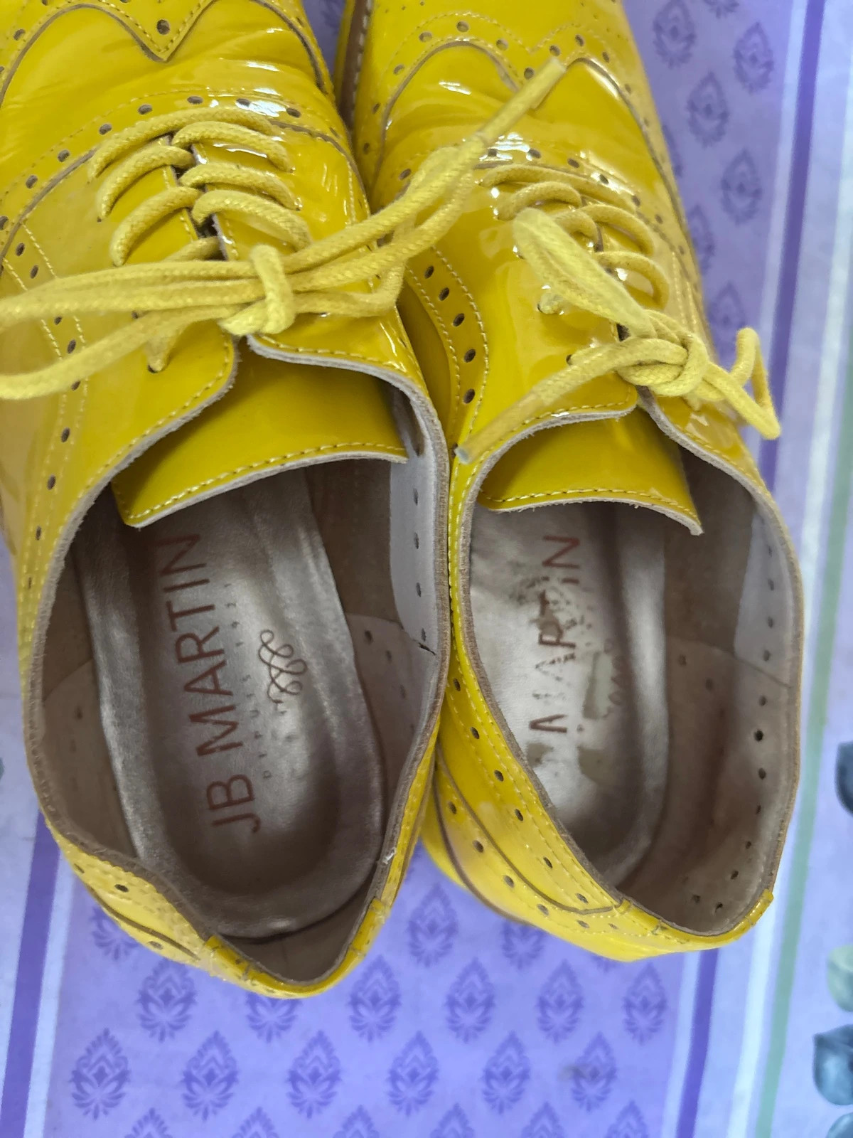 Derbies vernies jaunes JB Martin – JB Martin – taille 37 4