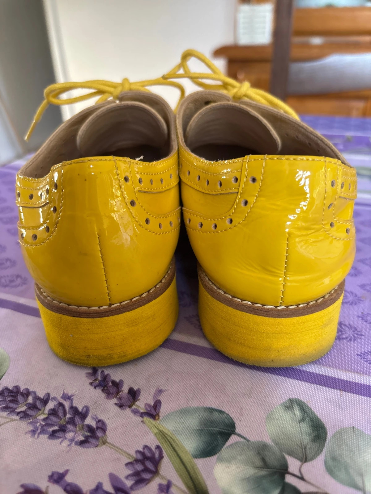 Derbies vernies jaunes JB Martin – JB Martin – taille 37 5