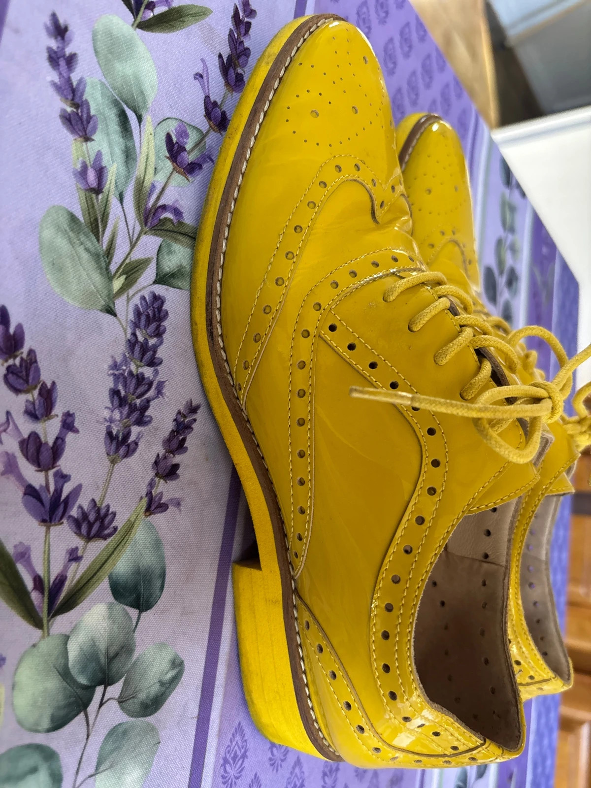 Derbies vernies jaunes JB Martin – JB Martin – taille 37 3