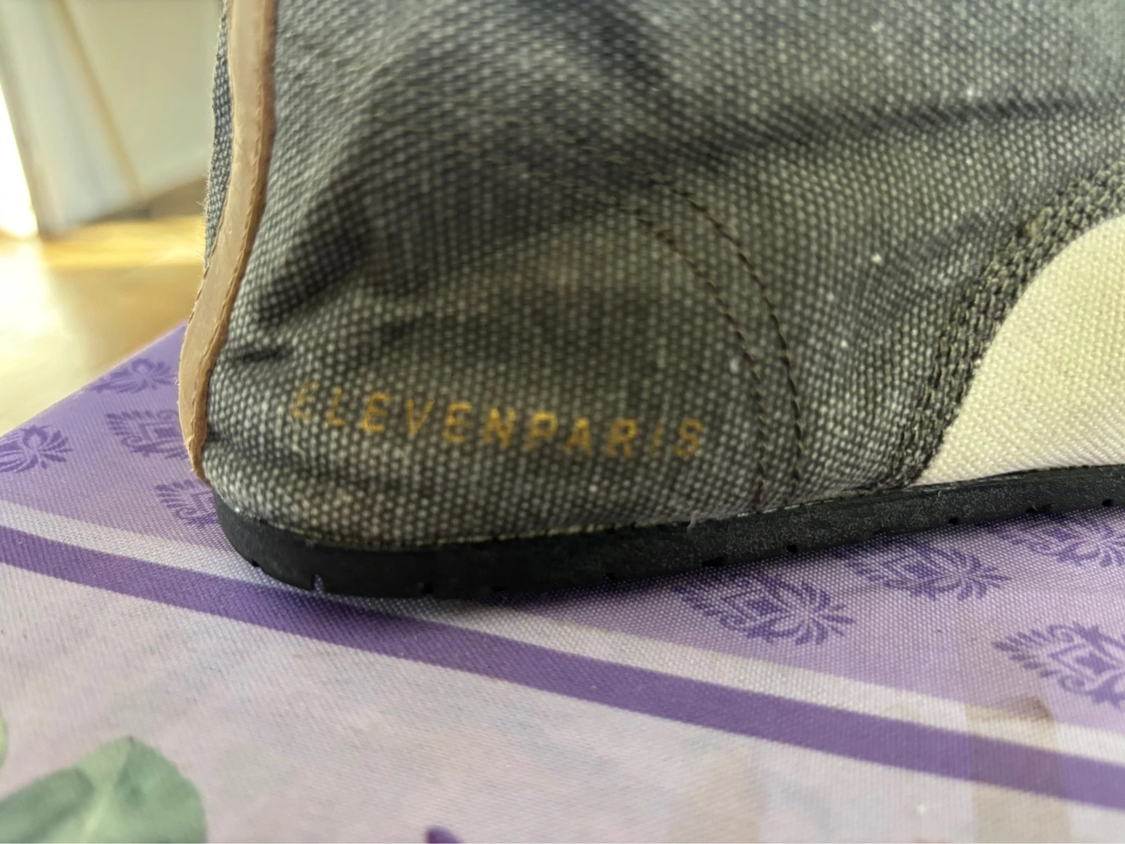 Baskets montantes – ELEVENPARIS – taille 40 4