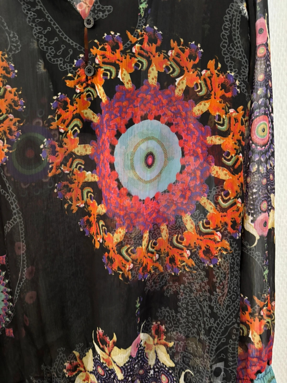 Blouse Desigual imprimée multicolore – Desigual – taille M / 38 / 10 3