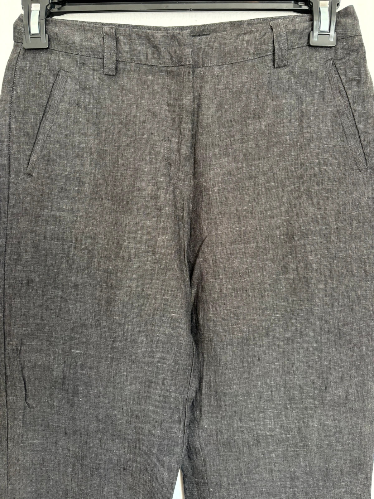 Pantalon en lin gris – Monoprix Autre Ton – taille S / 36 / 8 4